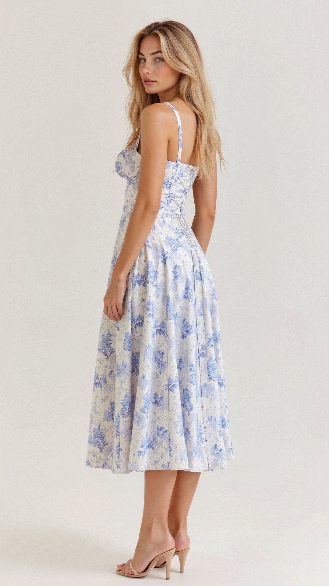 Cerene | Women’s Floral Midi Dress